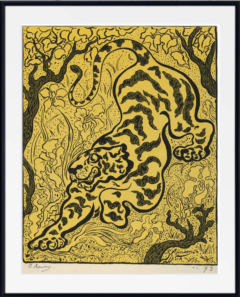 Tiger in the Jungle (1893) by Paul Ranson