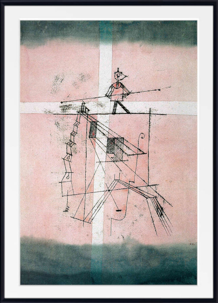 Tightrope by Paul Klee