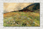 Marie Egner Print, Tyrol, Alpine meadows