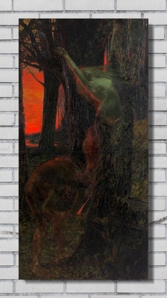 Death of the Dryad (1895) by Max Kurzweil
