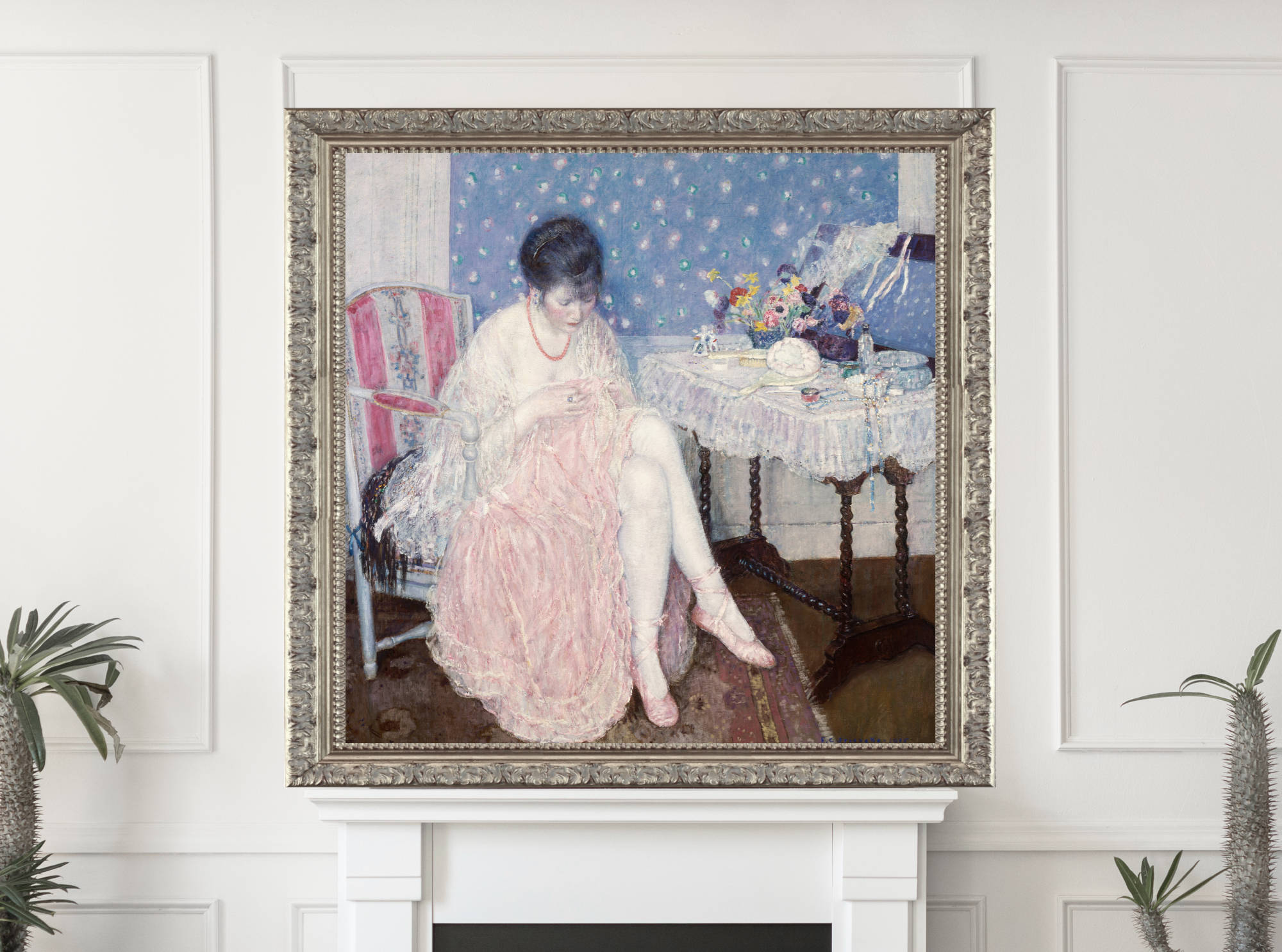 【アート写真集】SKIN TWO COLLECTIONフェティッシュ ボンデージ Frederick Carl Frieseke Prints, Torn Lingerie (1915) – GalleryThane