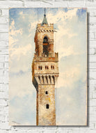 Cass Gilbert Print, Tower of Palazzo Vecchio, Florence, Italy (1880)