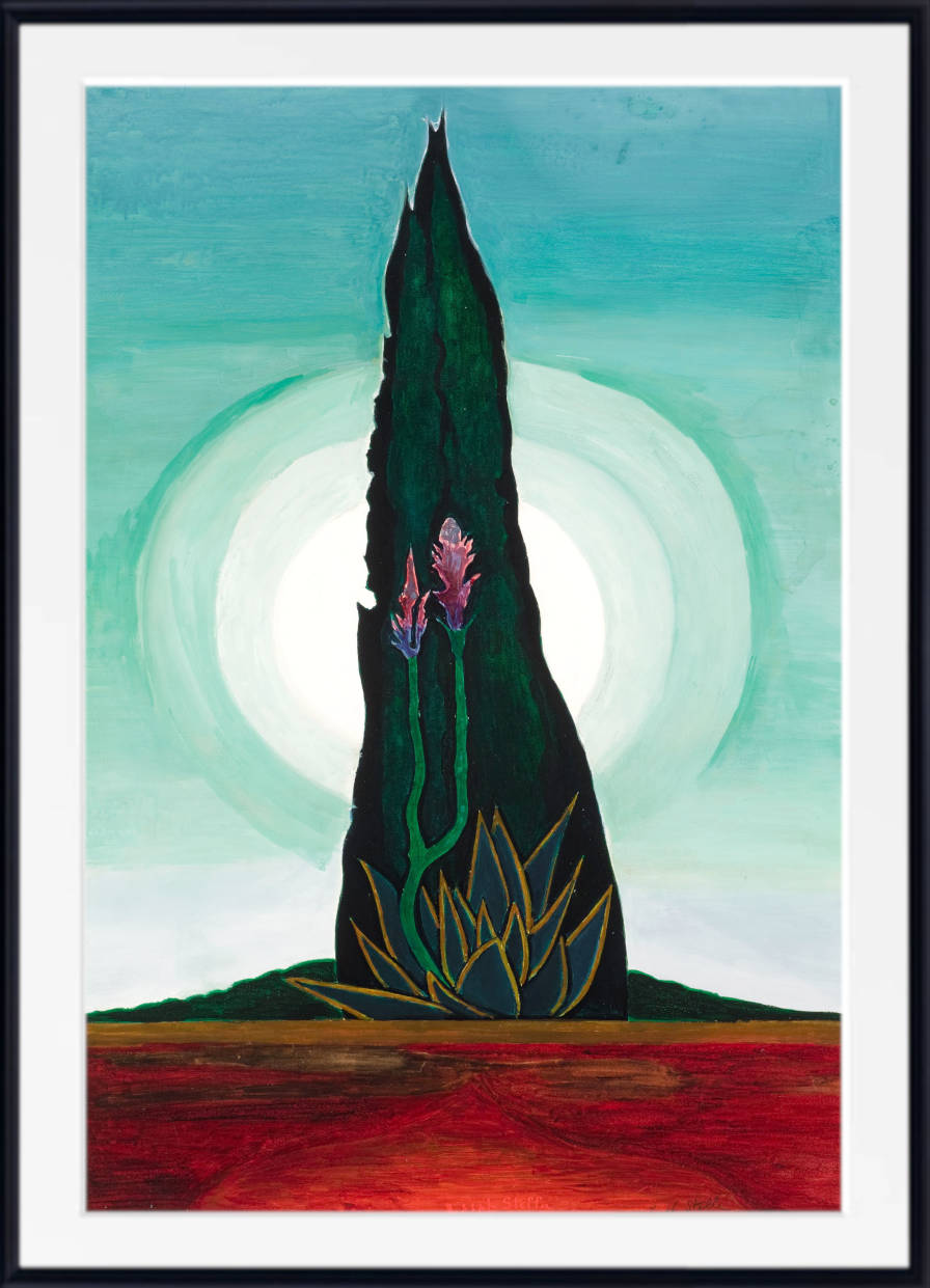 Joseph Stella Fine Art Print, Tree Cactus Moon – GalleryThane