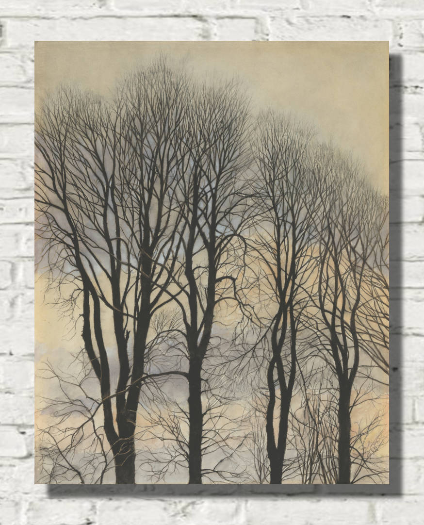Léon Spilliaert Print, Tree and Sky (1938) – GalleryThane