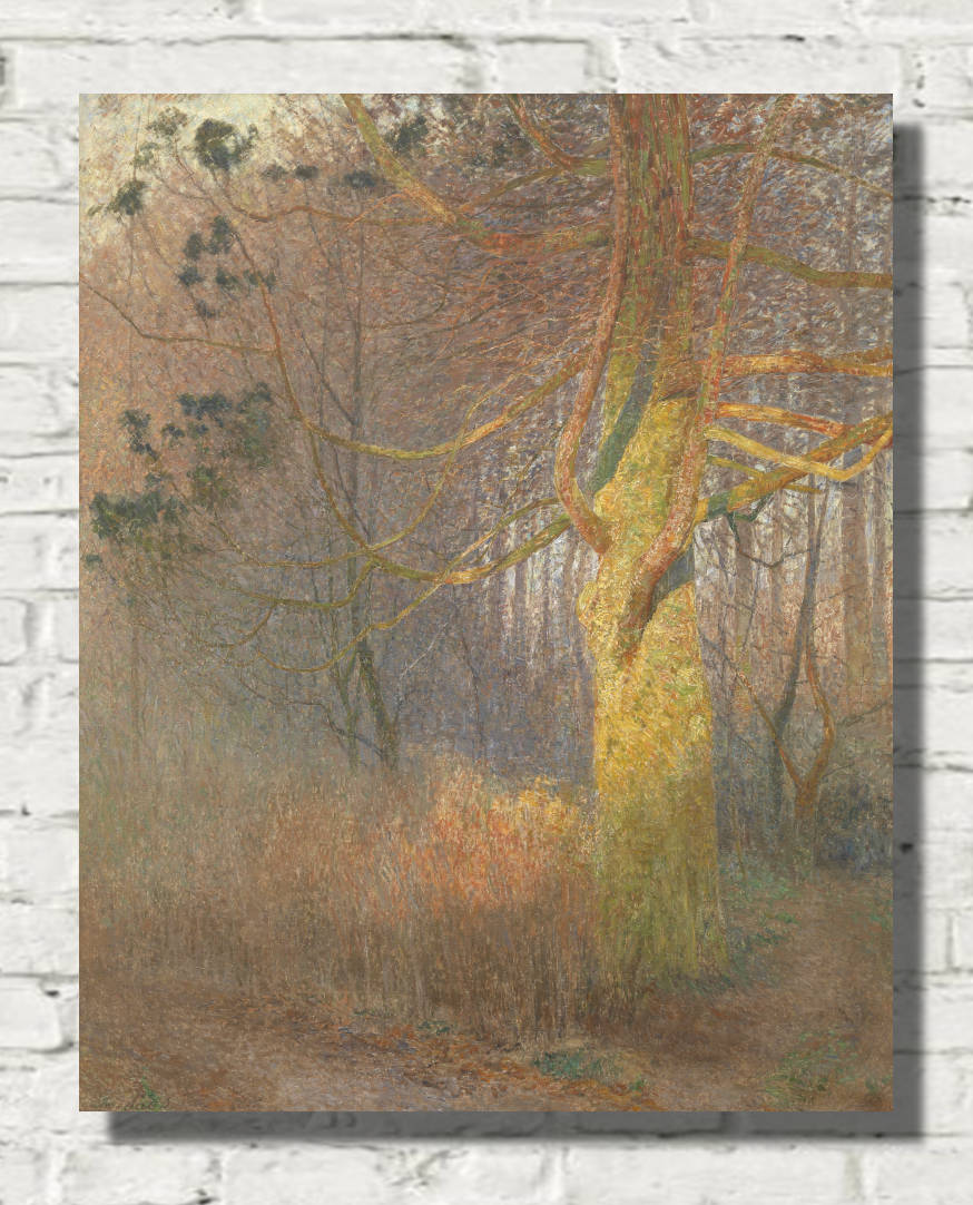 Emile Claus Print, Tree in the sun (1900)