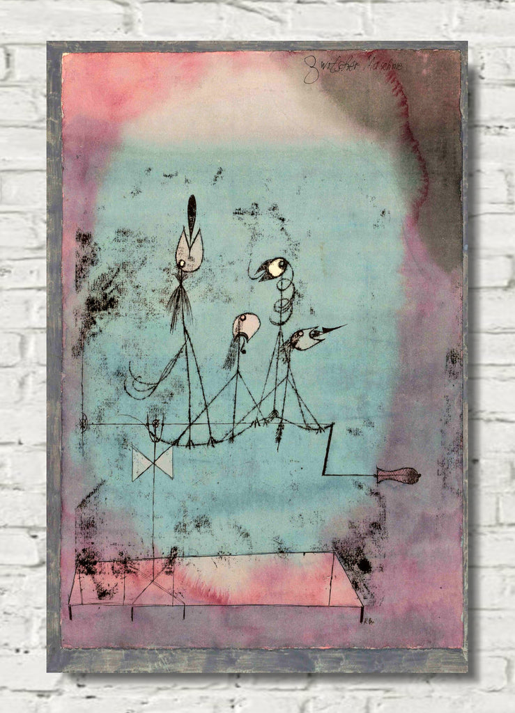 Twittering Machine by Paul Klee