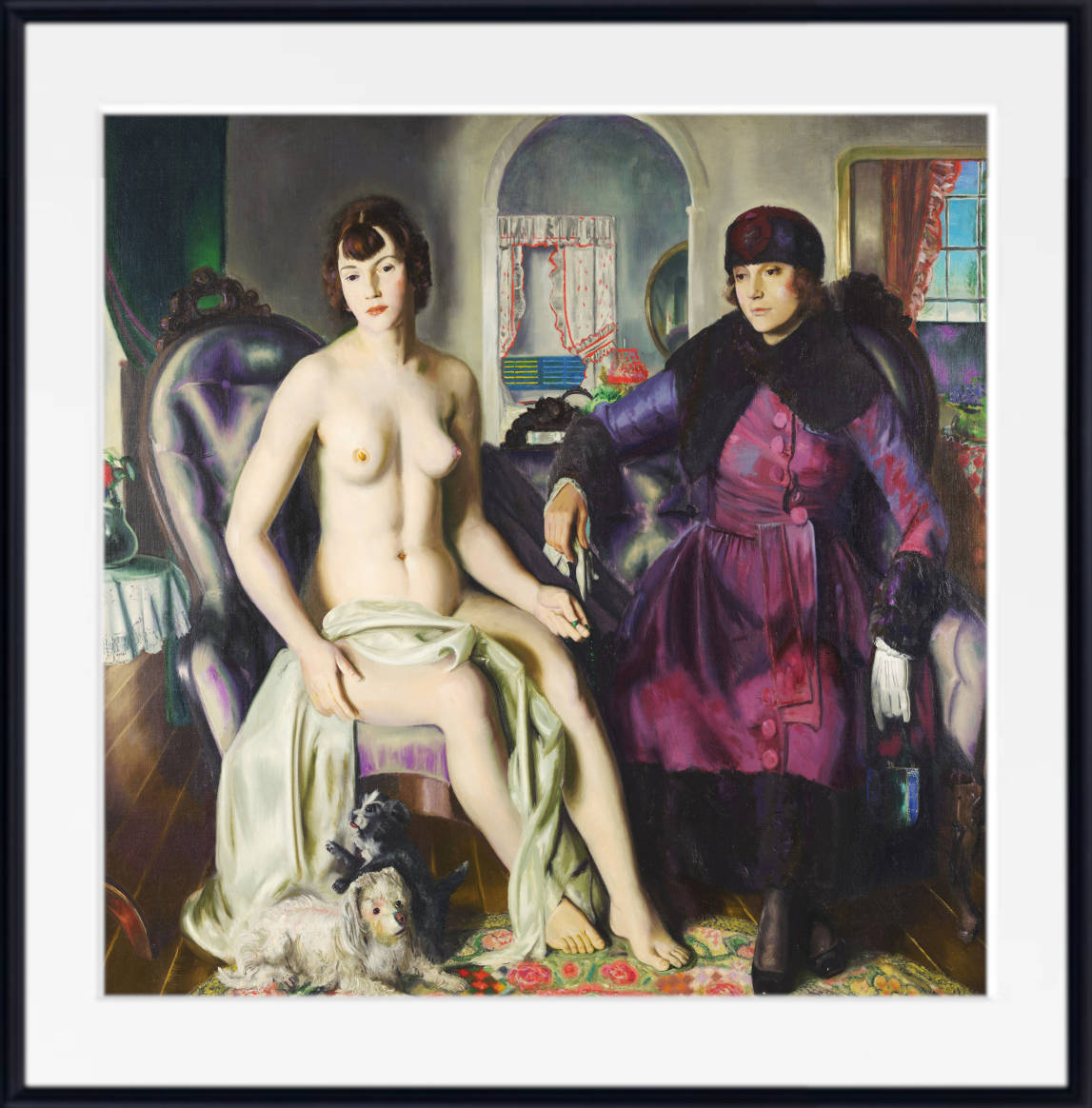 George Bellows Fine Art Print, Two Women