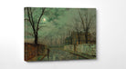 John Atkinson Grimshaw Print: Under the Silvery Moonbeams (1882)