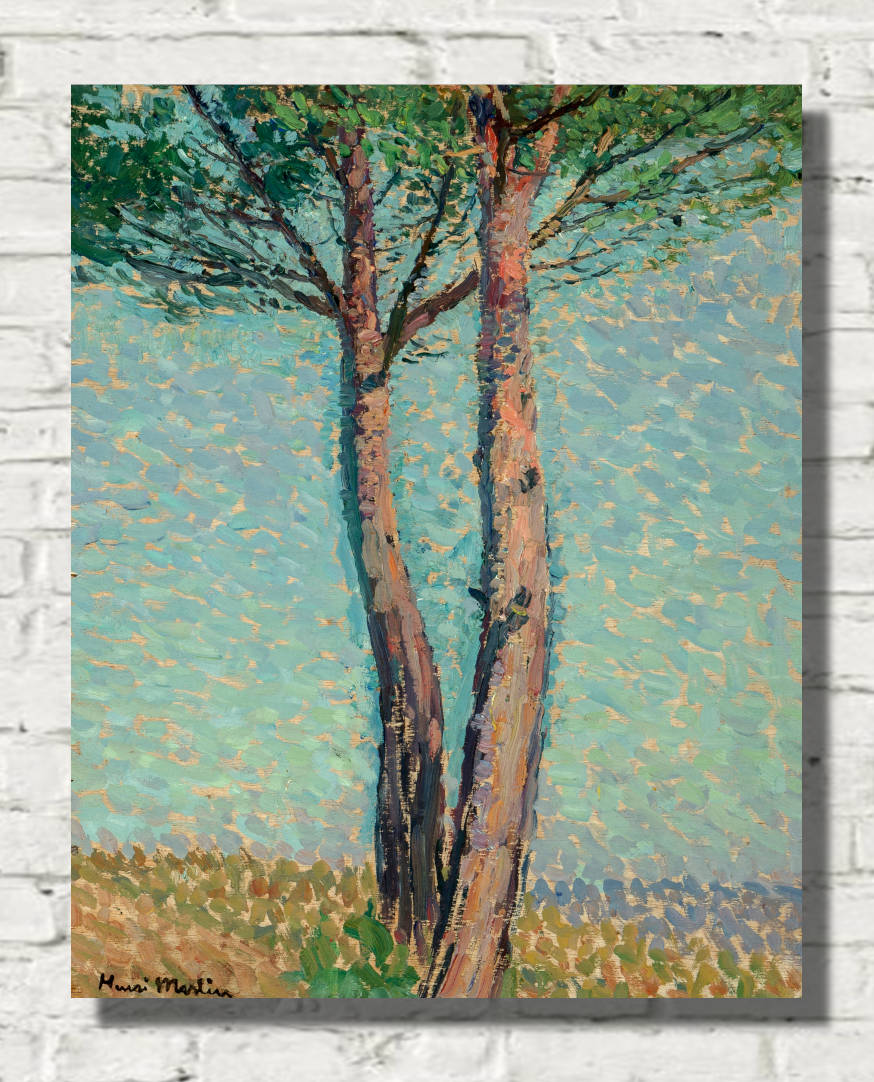 Henri Martin Print, A pine tree