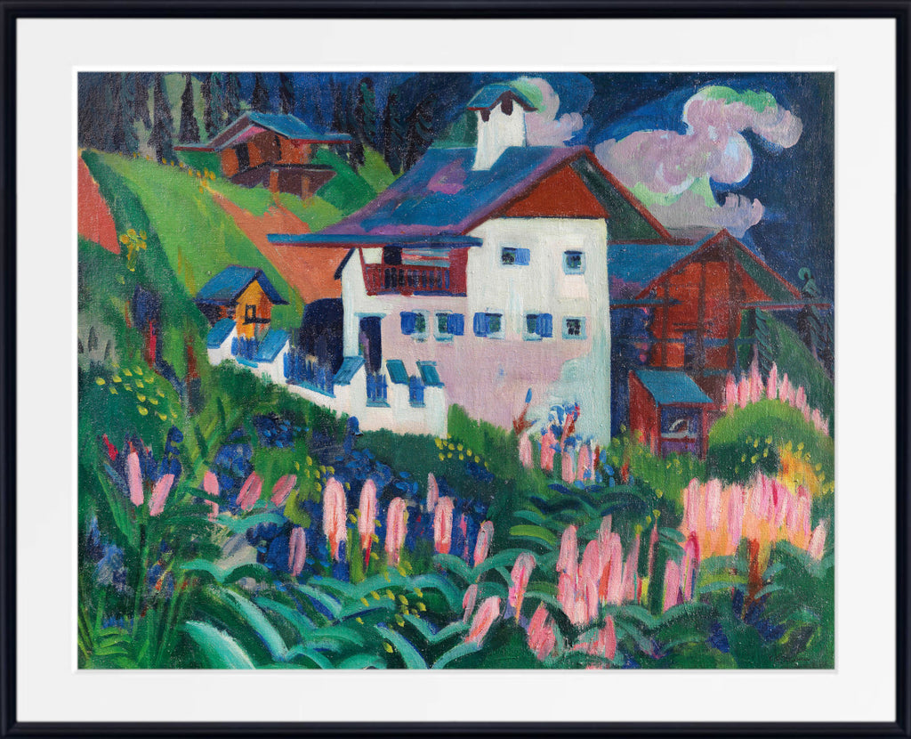 Our House (1918) by Ernst Ludwig Kirchner
