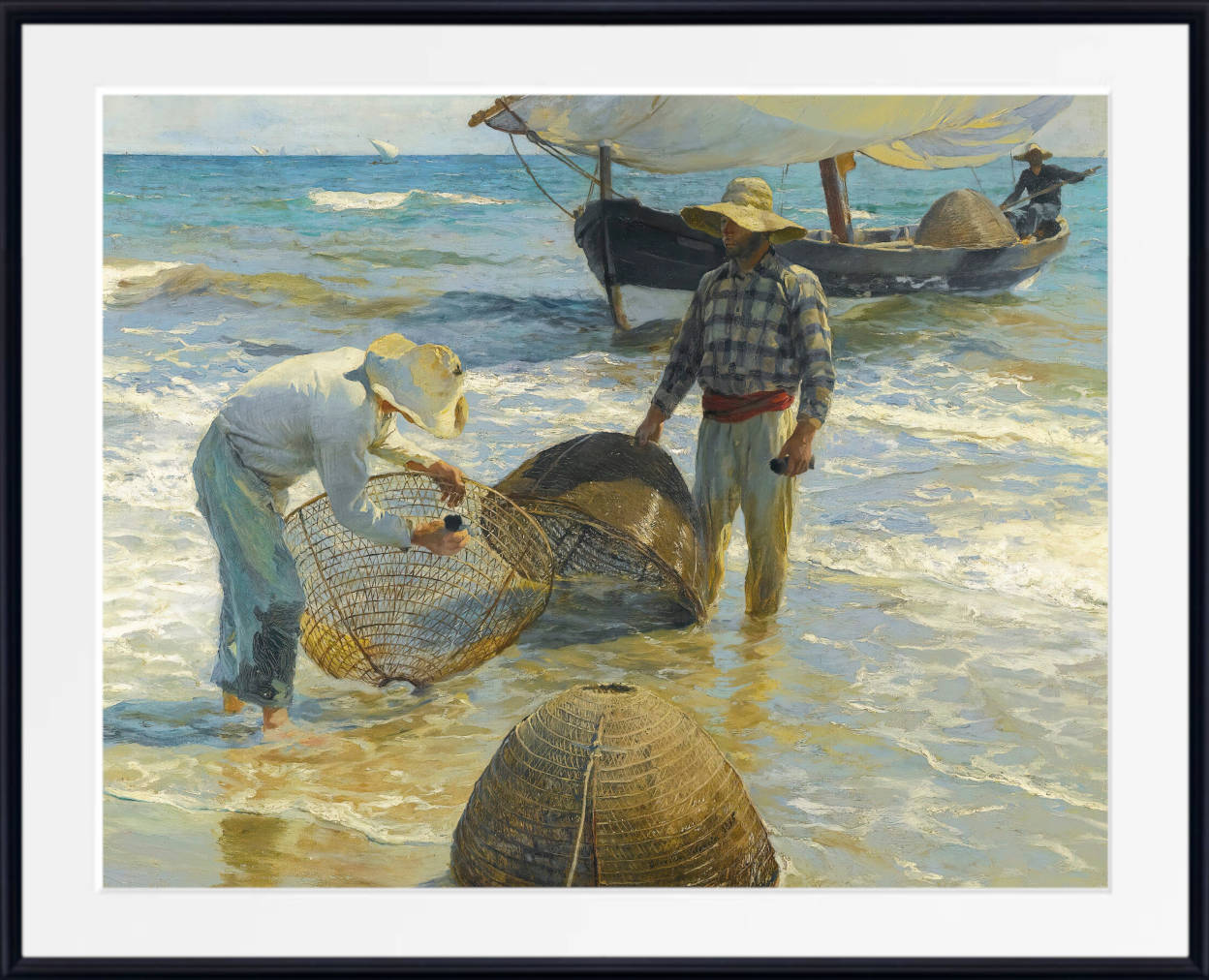 Joaquín Sorolla Print, Valencian Fishermen