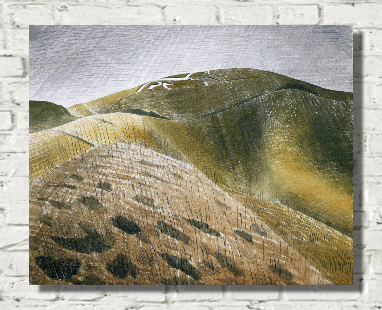 Vale of the White Horse by Eric Ravilious