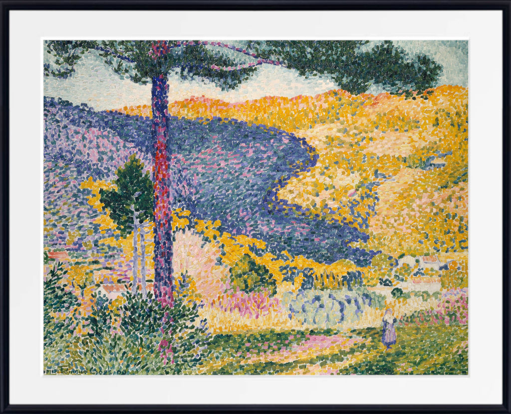 Valley with Fir (Shade on the Mountain), 1909 by Henri-Edmond Cross