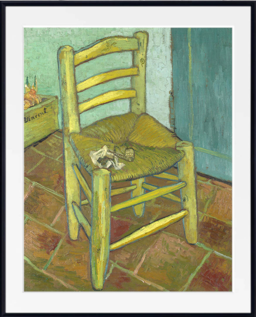 Vincent Van Gogh Fine Art Print, Chair