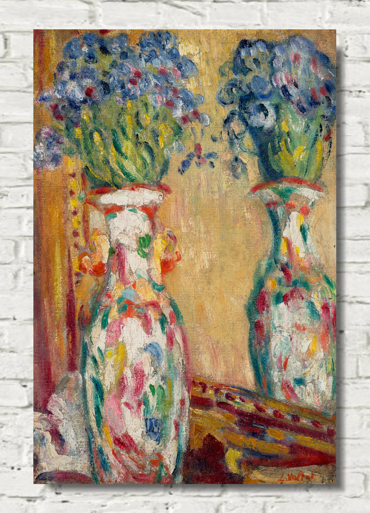 Vase with mirror by Louis Valtat