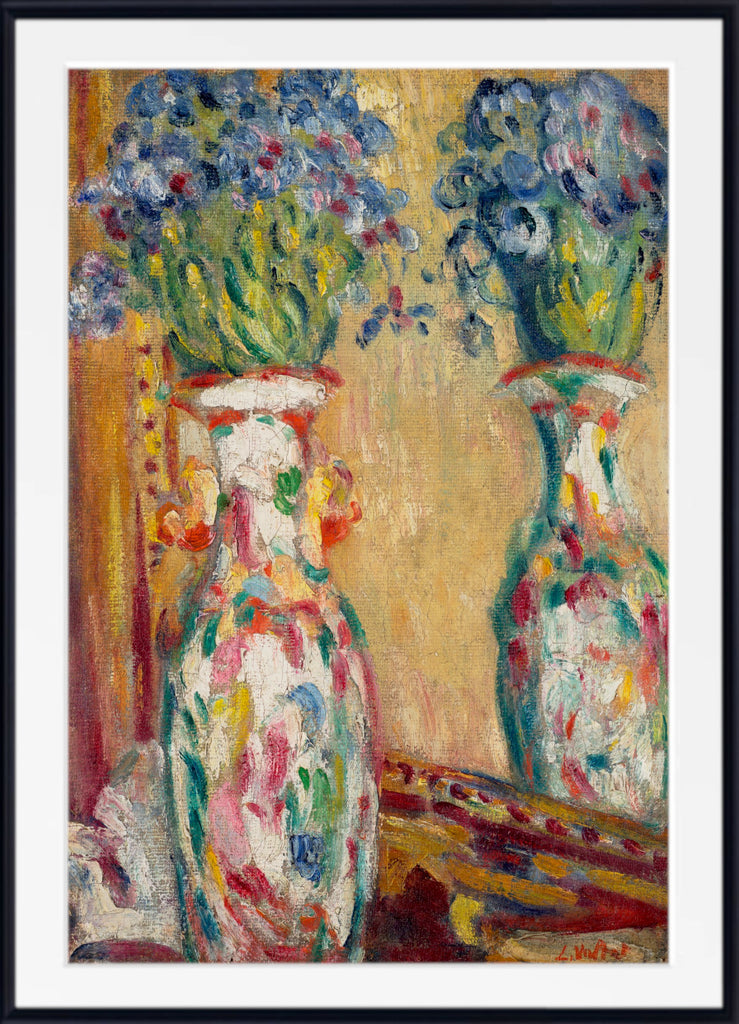 Vase with mirror by Louis Valtat
