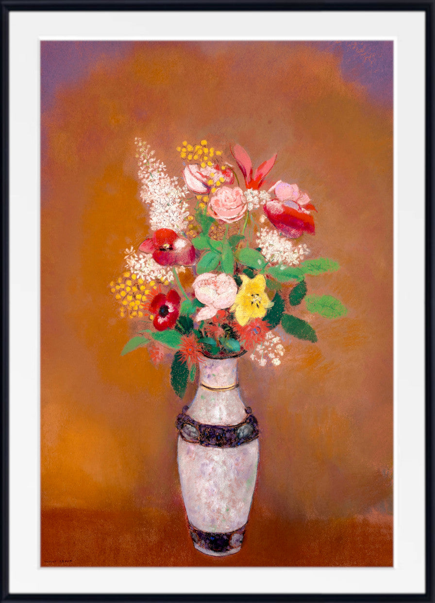 Vase de fleurs by Odilon Redon – GalleryThane