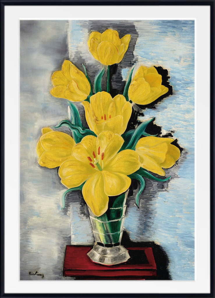 Vase of tulips (circa 1926) by Moise Kisling