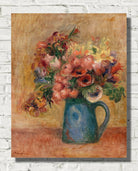 Renoir Print, Vase of Flowers (Vase de fleurs ) (c. 1889)