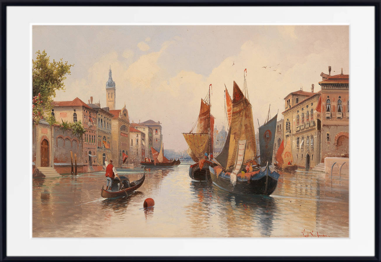 Karl Kaufmann Print, A Venetian Motif