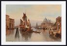 Karl Kaufmann Print, Venetian Scene (1879)