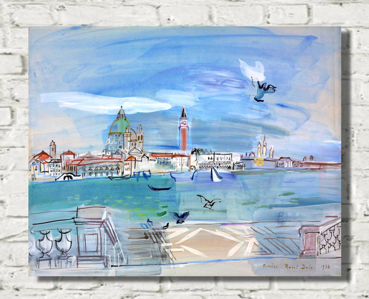 Venice (1938) by Raoul Dufy