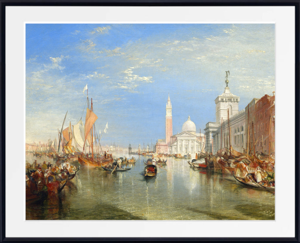 Venice – The Dogana and San Giorgio Maggiore (1834) by William Turner