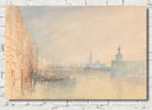 Venice, The Mouth of the Grand Canal by William Turner