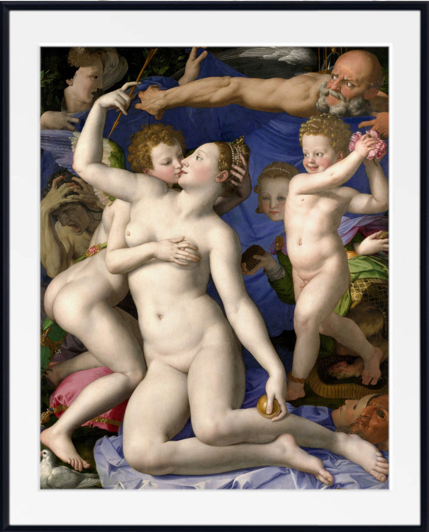 Bronzino's Venus, Cupid, Folly and Time Prints and Canvas Panels