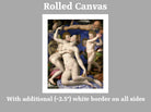 Bronzino's Venus, Cupid, Folly and Time Prints and Canvas Panels