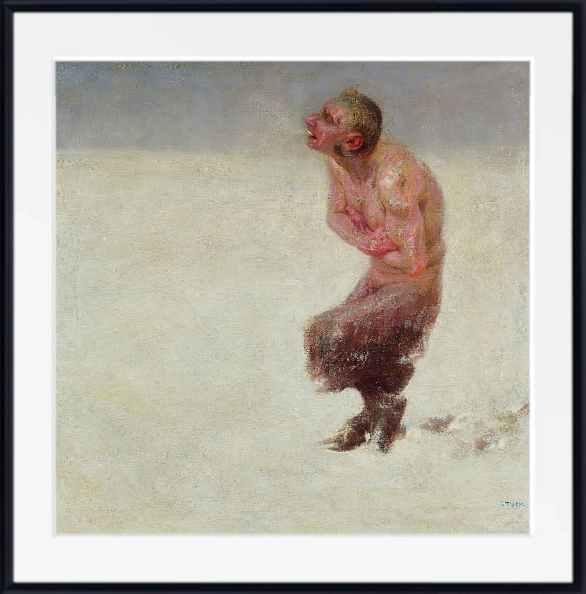 Franz Stuck Print, Lost (1891)