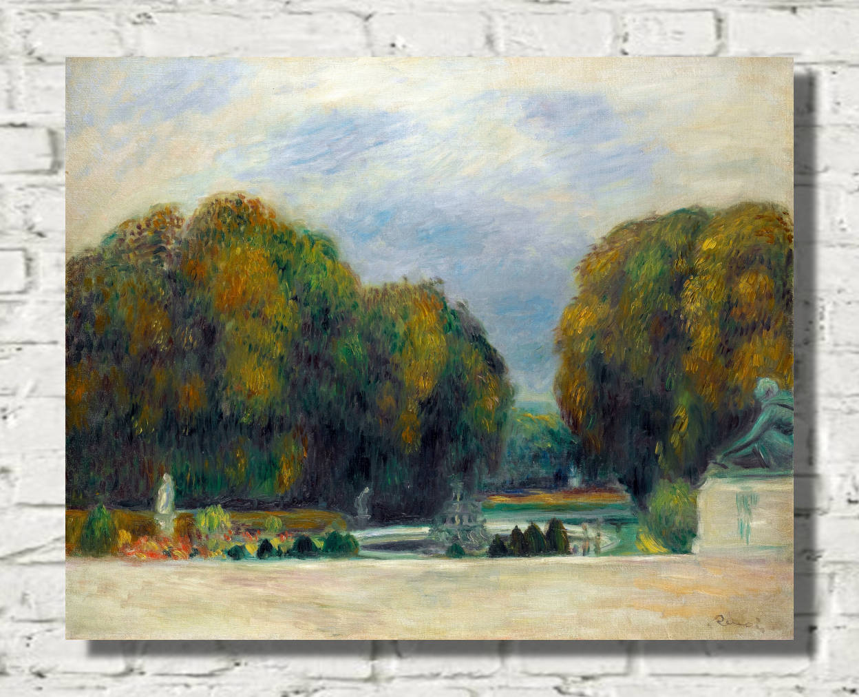 Renoir, Impressionist Fine Art Print, La Promenade – GalleryThane