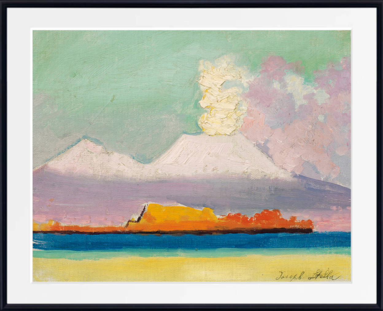 Joseph Stella Fine Art Print, Vesuvius