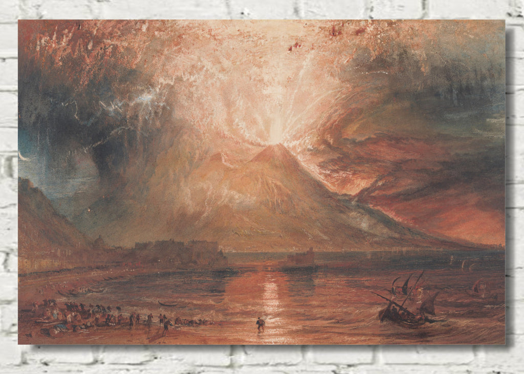 Vesuvius in Eruption by William Turner