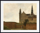 Carl Holsøe Fine Art Print, View from Kronborg Castle in Elsinore