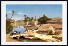 Jean-Léon Gérôme Fine Art Print : View of Medinet El-Fayoum