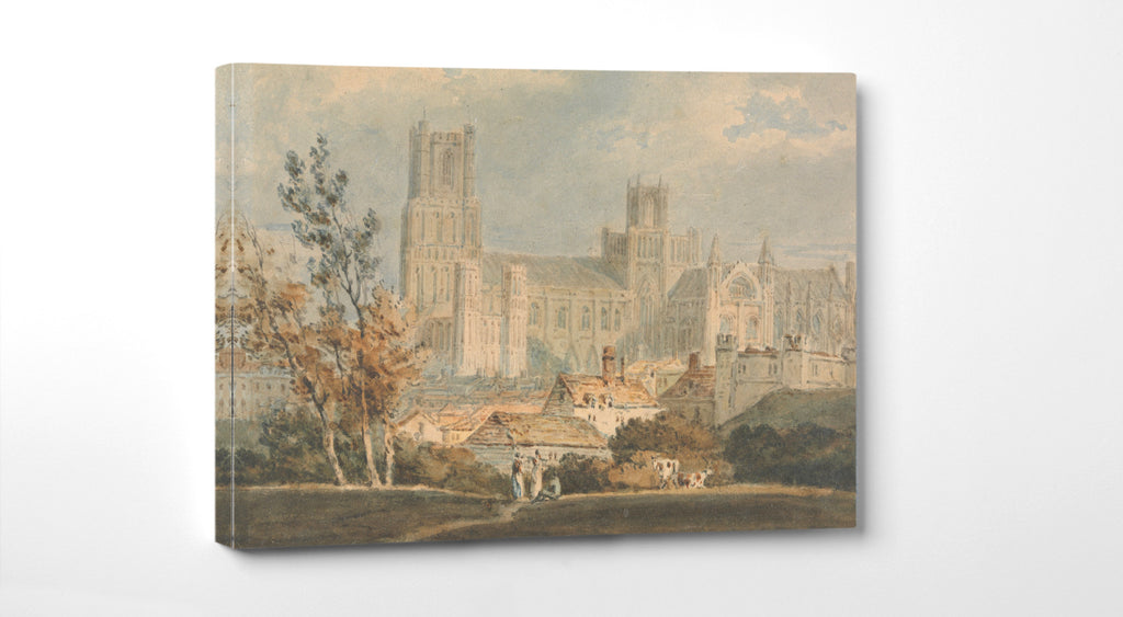 View of Ely Cathedral by William Turner