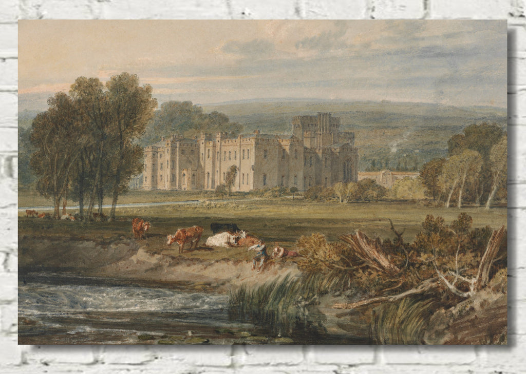 View of Hampton Court, Herefordshire, from the Southeast (1806) by William Turner