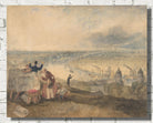 View of London from Greenwich (1825) by William Turner