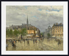 Frank Myers Boggs Print, View of Paris (1900)