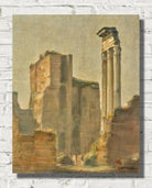 Carl Holsøe Print, View of the Roman Forum