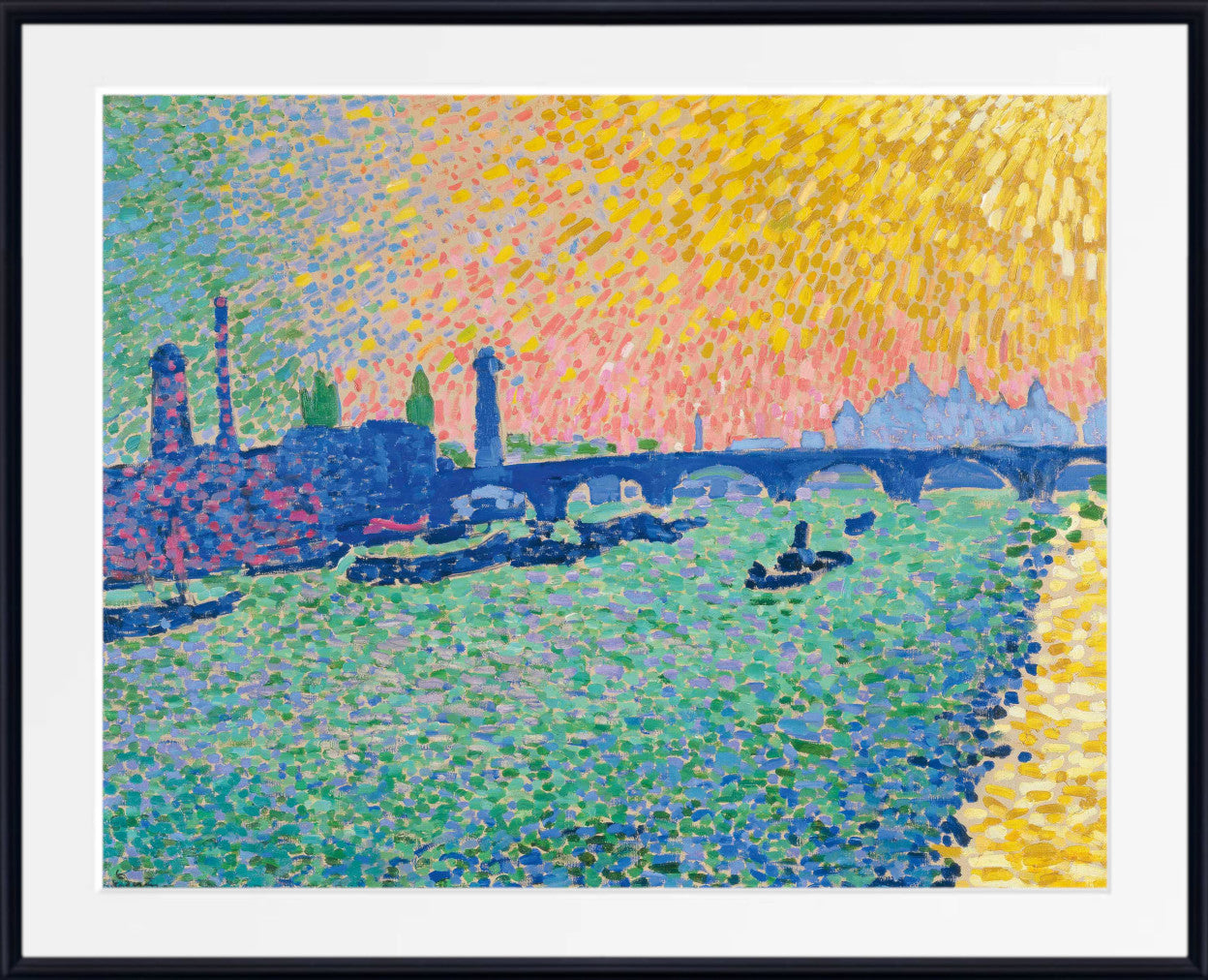 Derain、London:The Bridge、希少画集画、新品額付