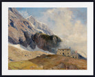 Marie Egner Print, View to Mainzer Hütte, Hohen Tauern