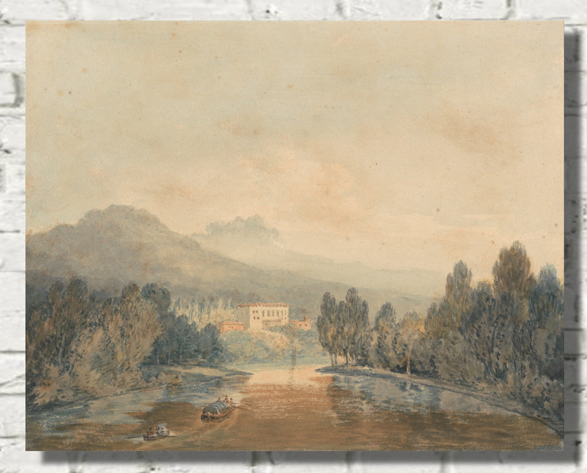 Villa Salviati on the Arno by William Turner