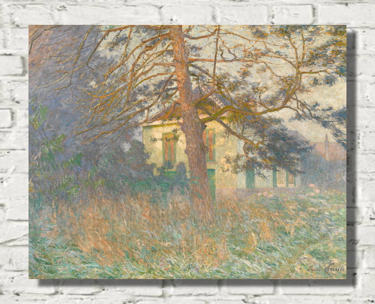 Emile Claus Print, Villa Sunshine (1906)