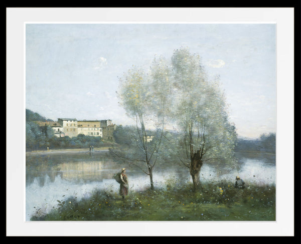 Jean-Baptiste-Camille Corot Fine Art Print,  Ville d'Avray