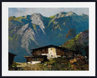 Oskar Mulley Print, Vinschgauer Bergbauernhof