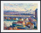 Maximilien Luce Print, View of the Auteuil Viaduct (1905)