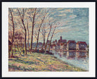 Alfred Sisley Print, View of Moret (1889)