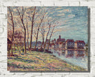 Alfred Sisley Print, View of Moret (1889)